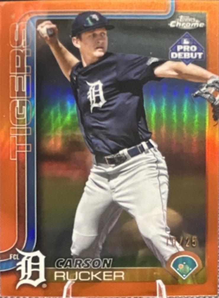 Carson Rucker [Orange Refractor] #PDC-134