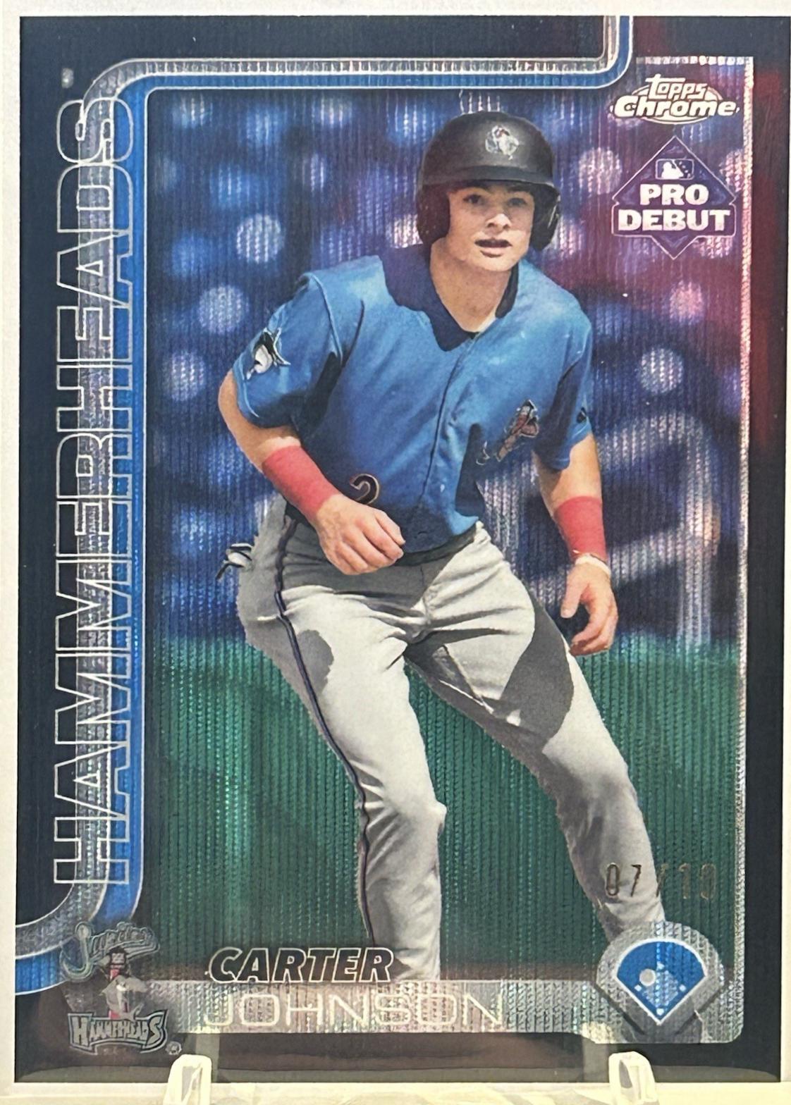 Carter Johnson [Black Wave Refractor] #PDC-187