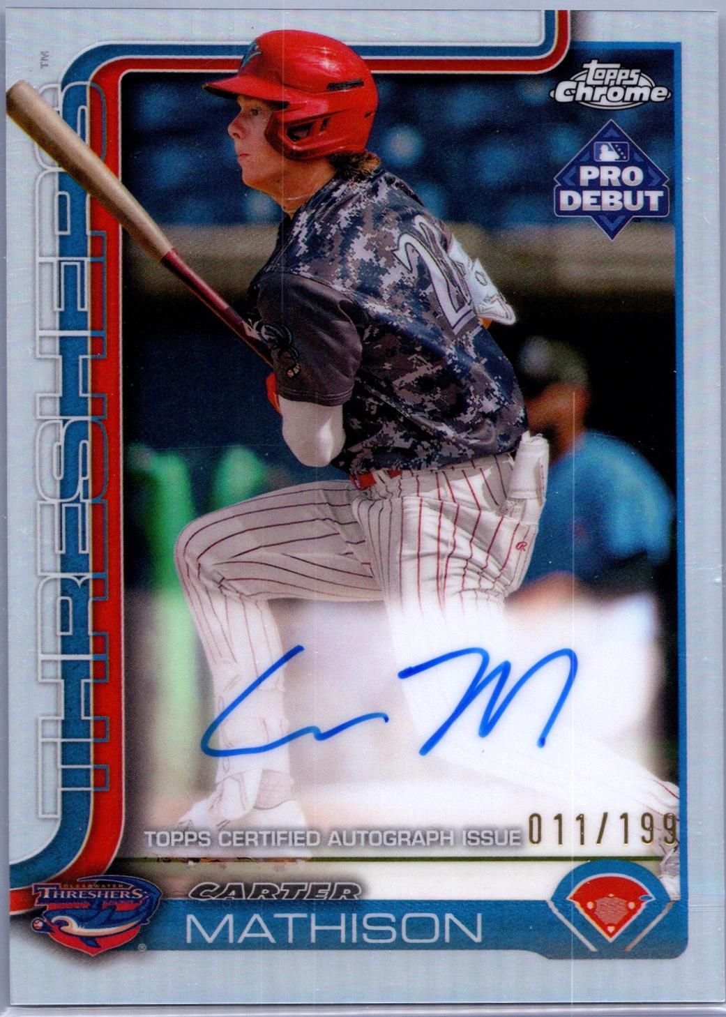 Carter Mathison [Refractor] #PDC-88