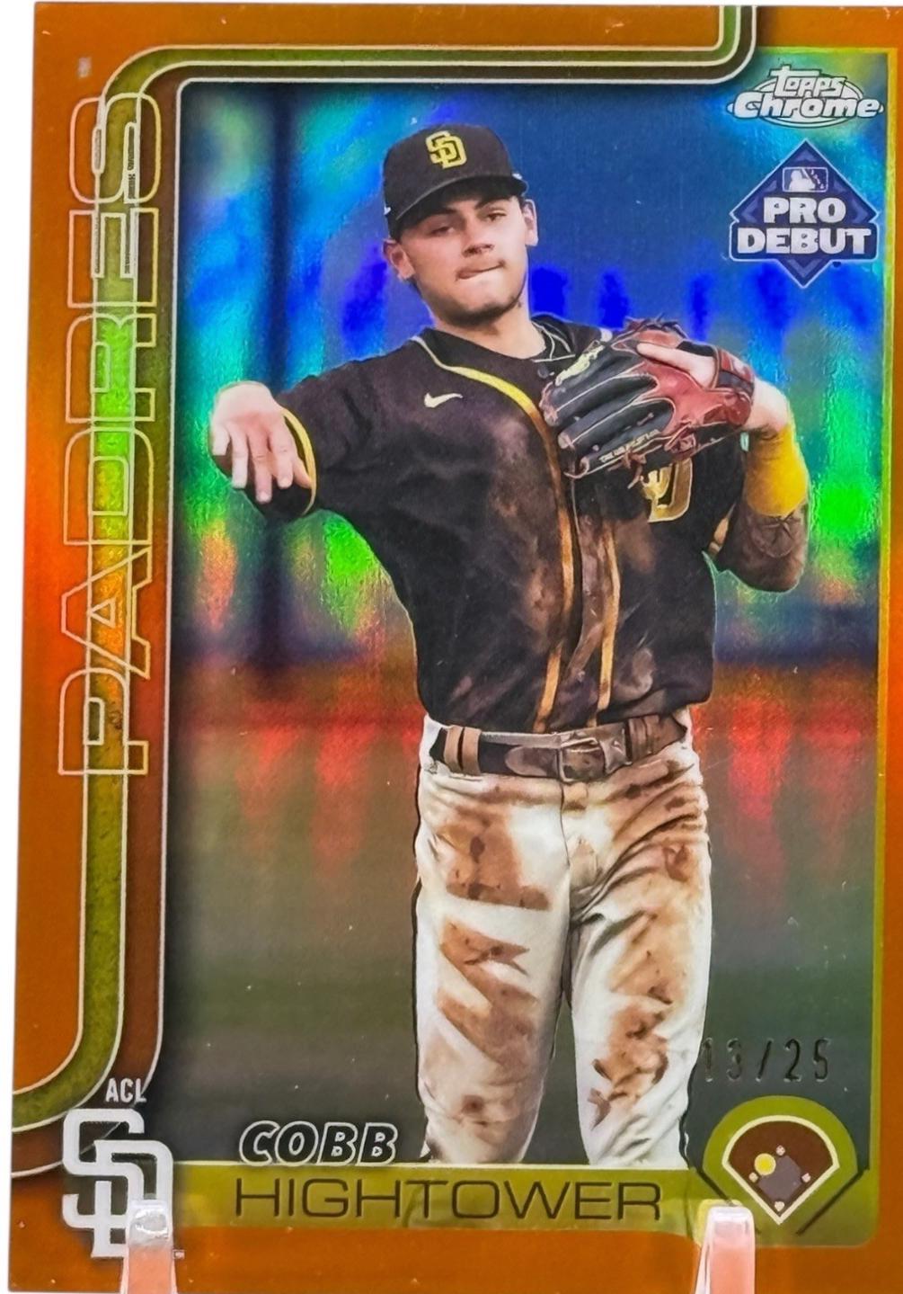Cobb Hightower [Orange Refractor] #PDC-75