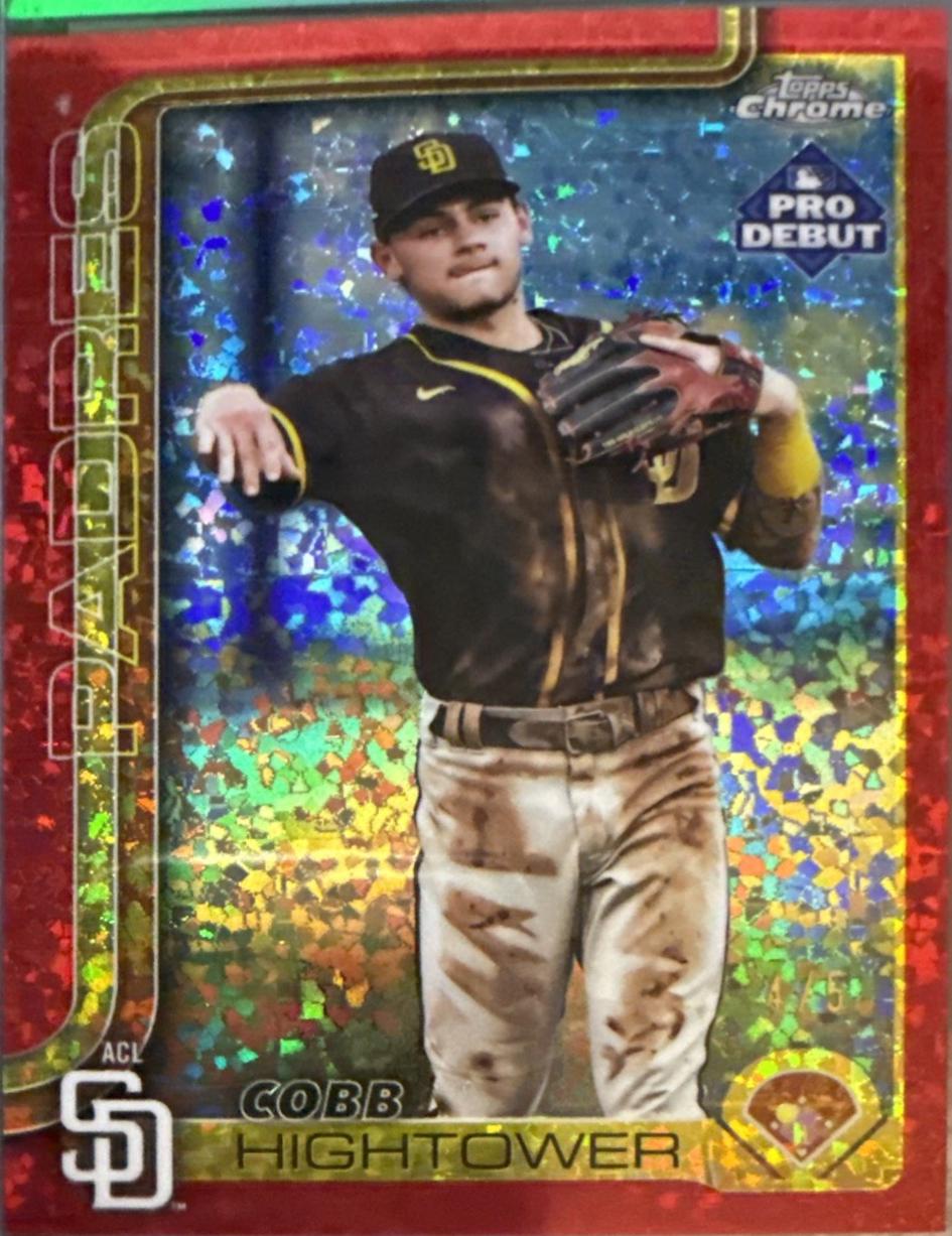 Cobb Hightower [Red Refractor] #PDC-75