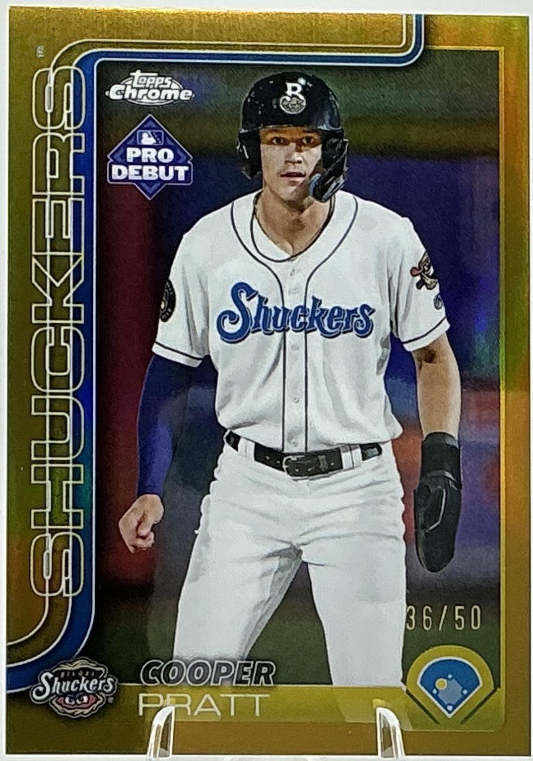 Cooper Pratt [Gold Refractor] #PDC-5