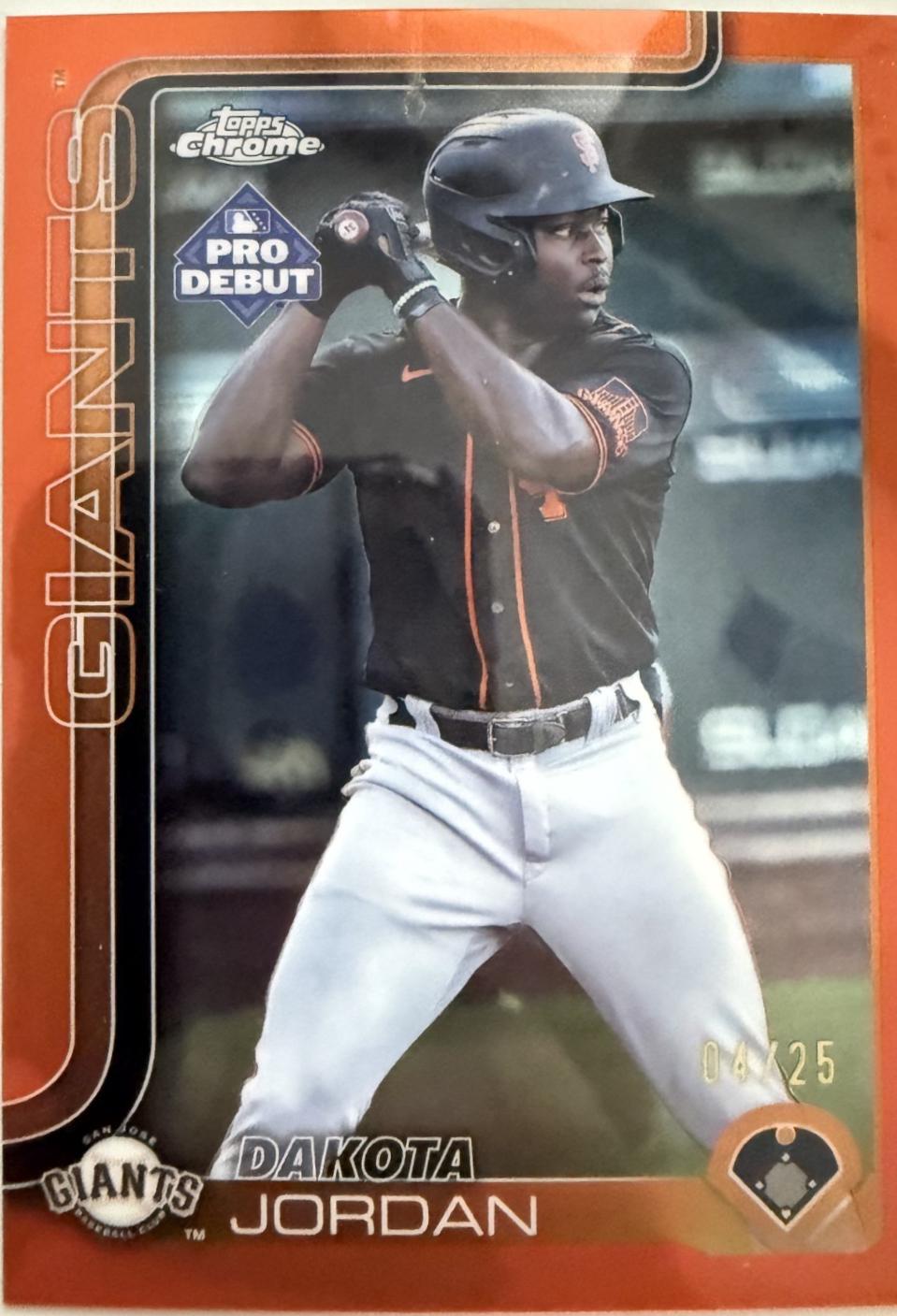 Dakota Jordan [Orange Refractor] #PDC-146