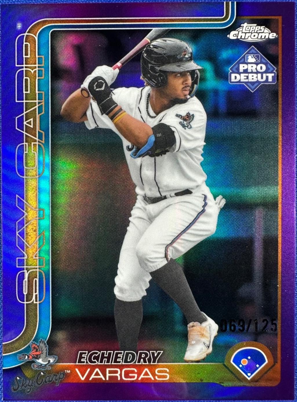 Echedry Vargas [Purple Refractor] #PDC-155