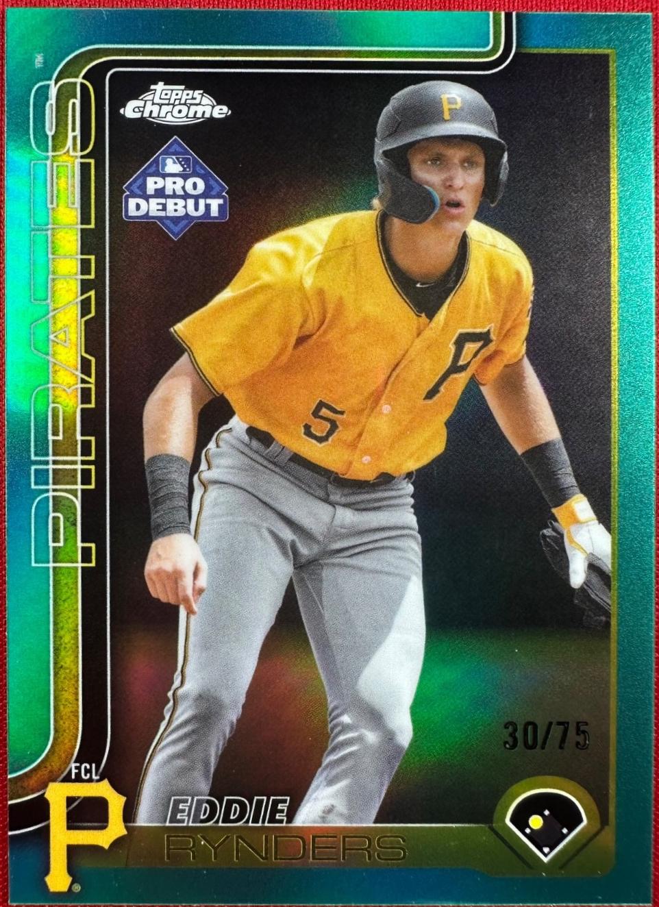 Eddie Rynders [Aqua Refractor] #PDC-142