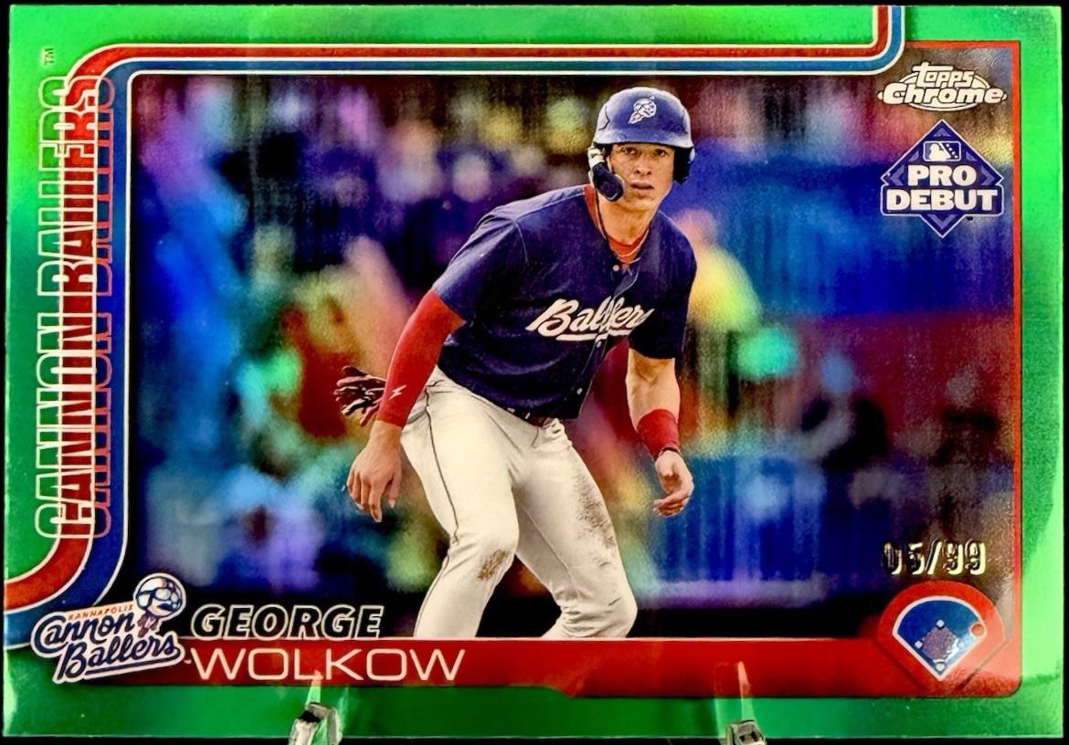 George Wolkow [Green Refractor] #PDC-182