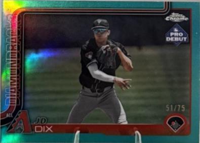JD Dix [Aqua Refractor] #PDC-6