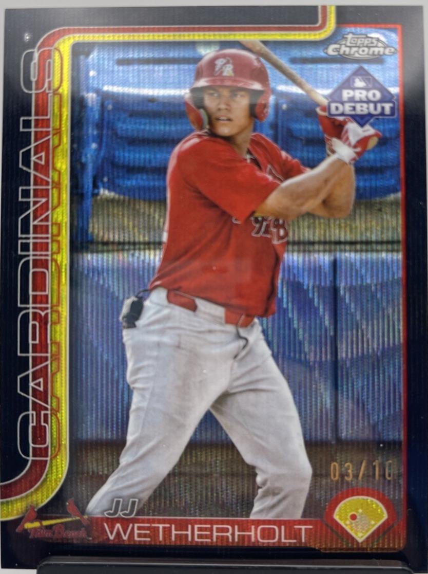JJ Wetherholt [Black Wave Refractor] #PDC-94