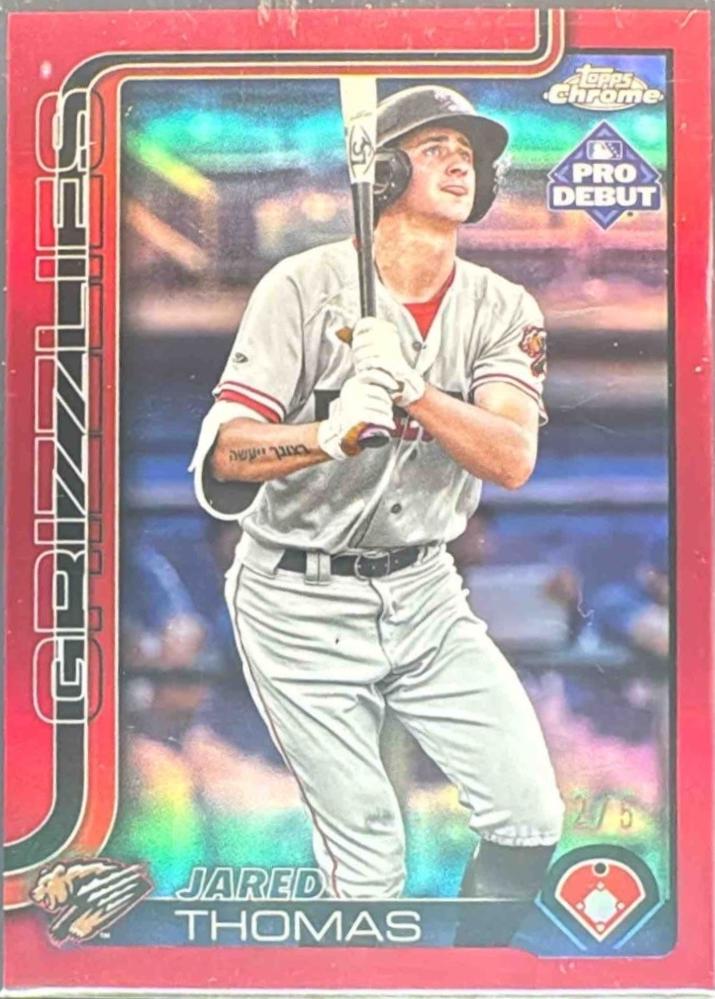 Jared Thomas [Red Refractor] #PDC-27