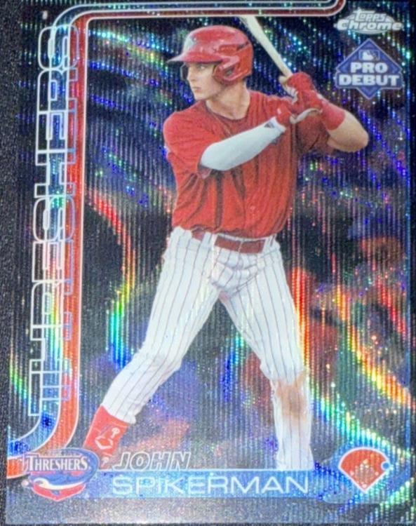 John Spikerman [Black Wave Refractor] #PDC-71