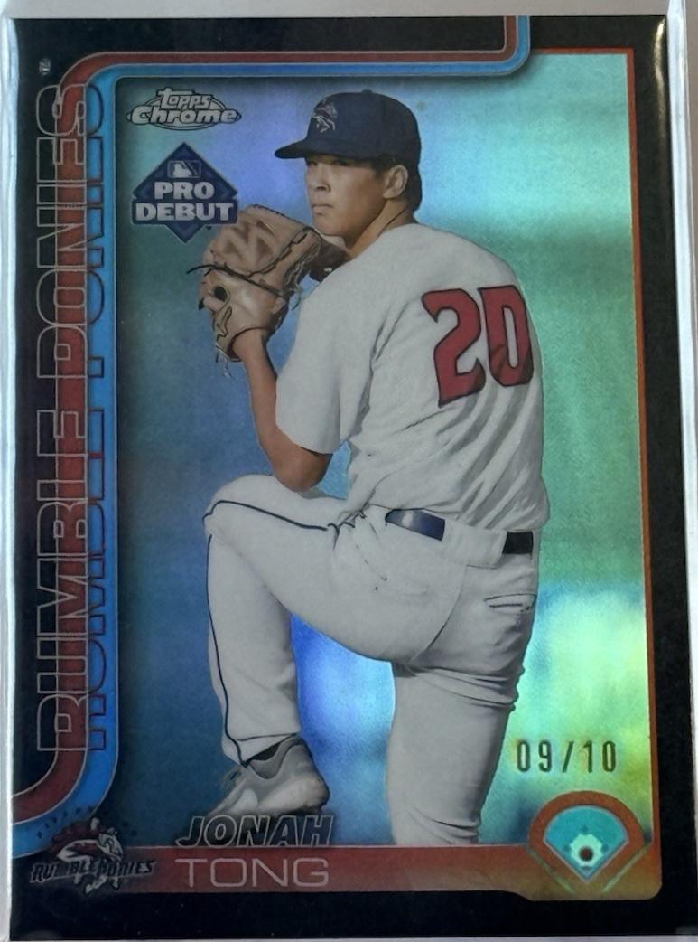Jonah Tong [Black Refractor] #PDC-183