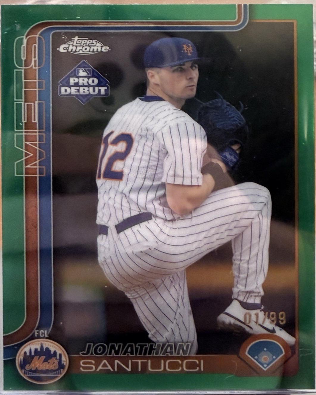 Jonathan Santucci [Green Refractor] #PDC-150