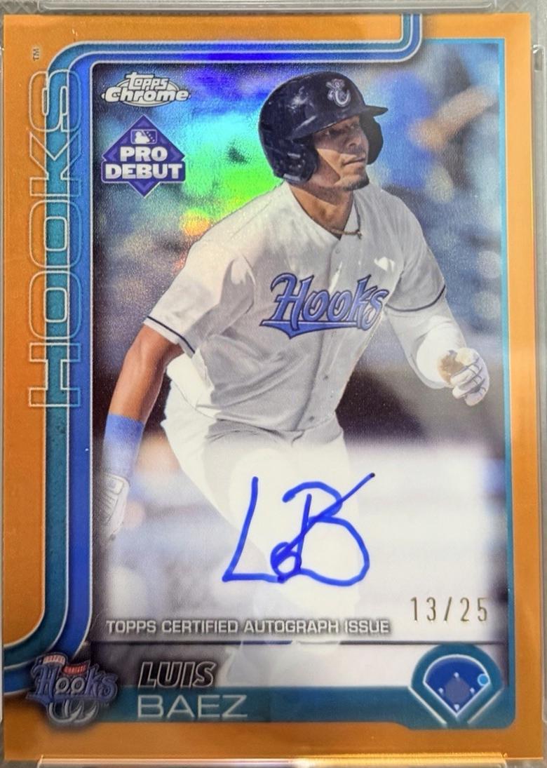 Luis Baez [Orange Refractor] #PDC-174