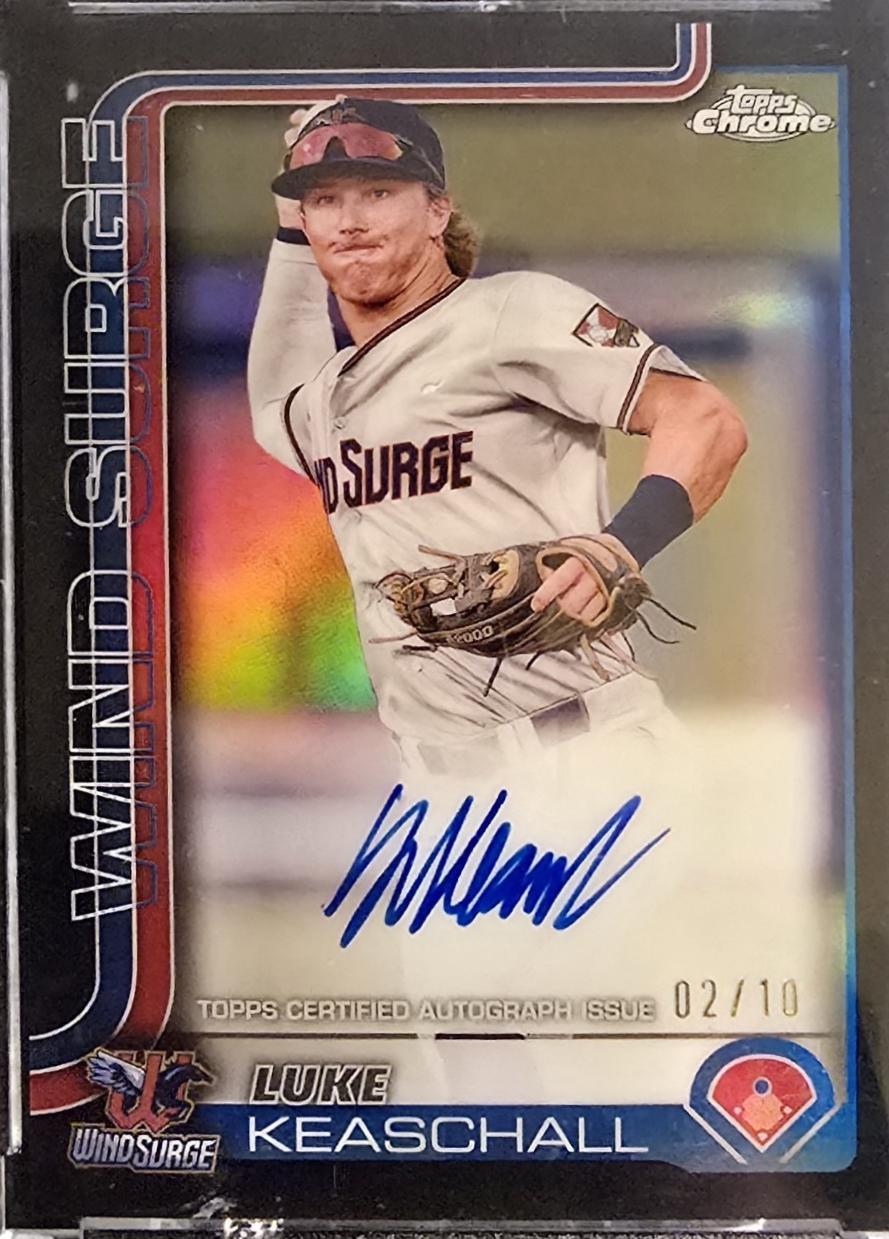Luke Keaschall [Black Refractor Autograph] #PDC-193