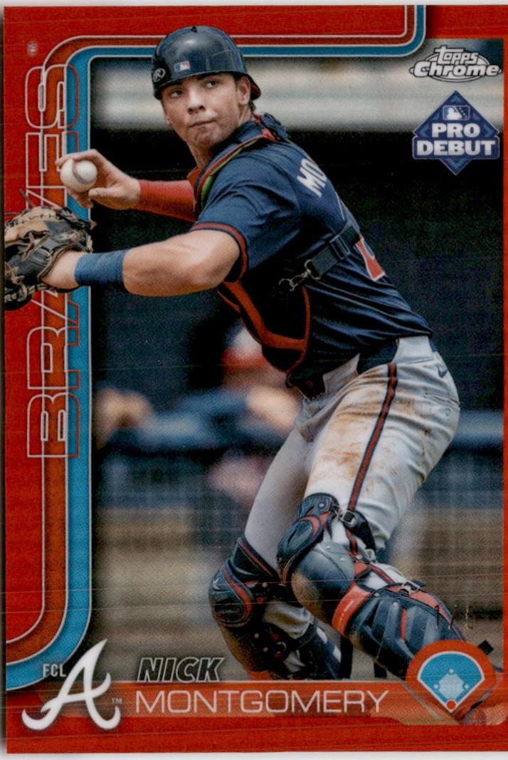 Nick Montgomery [Red Refractor] #PDC-147