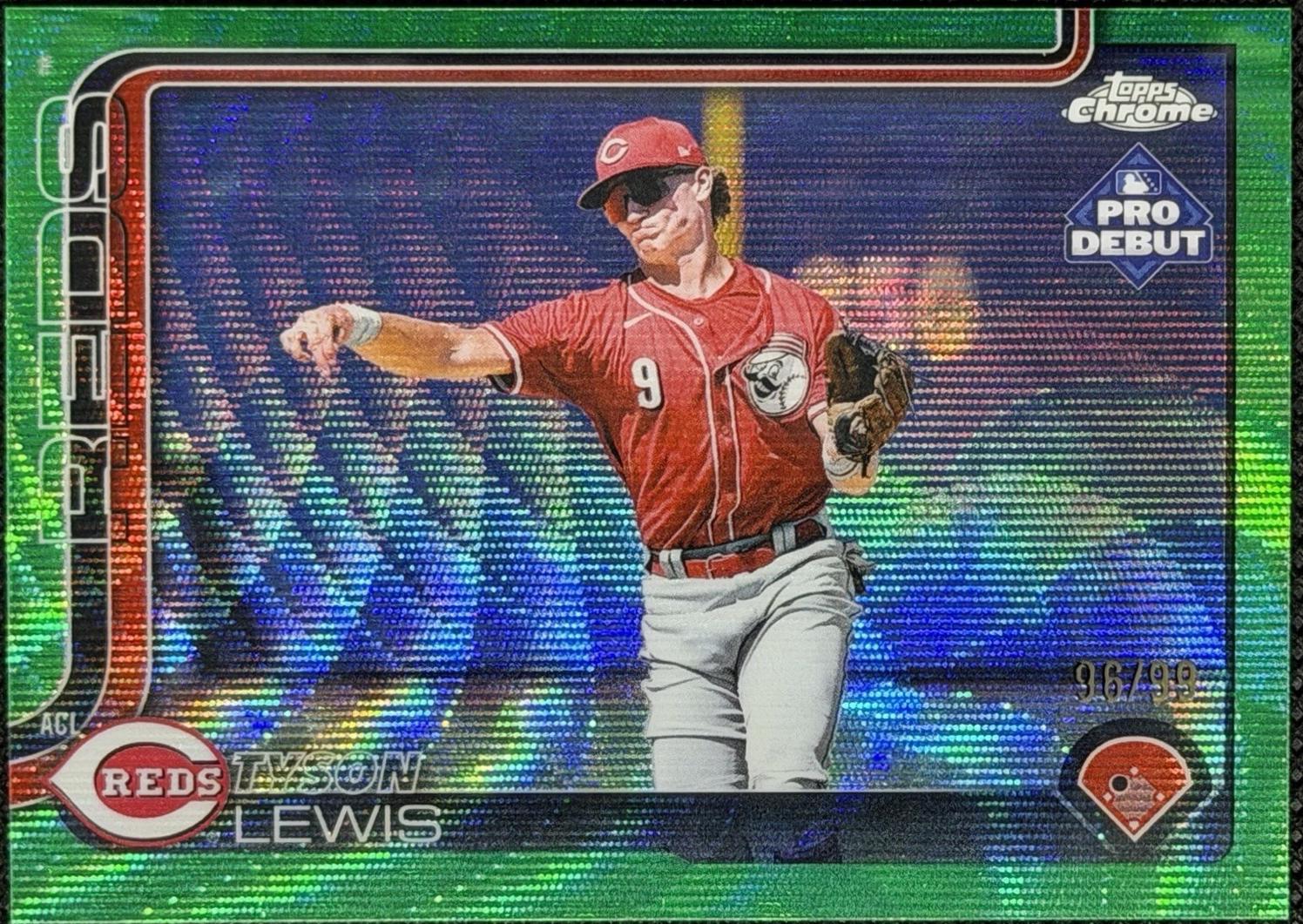 Tyson Lewis [Green Refractor] #PDC-175