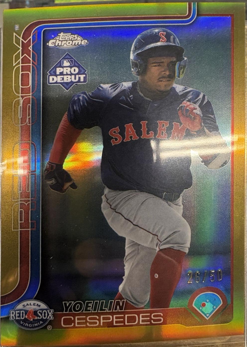 Yoeilin Cespedes [Gold Refractor] #PDC-28