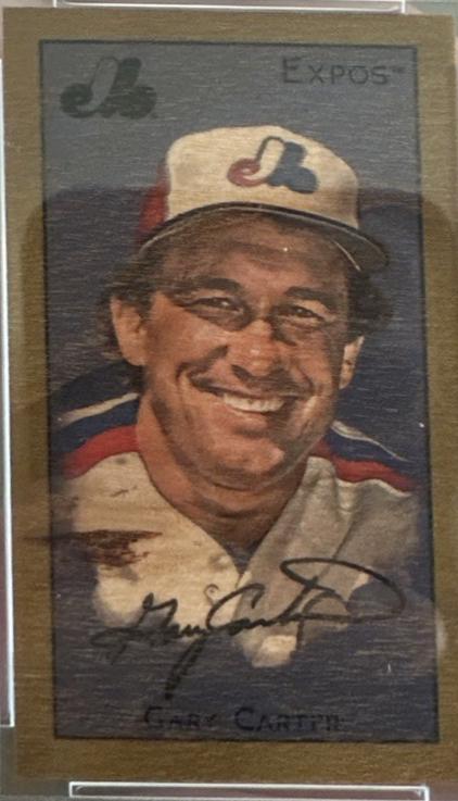 Gary Carter [Wood Stock]