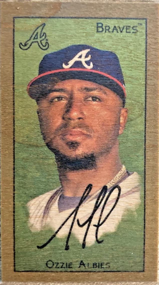 Ozzie Albies [Wood Stock]