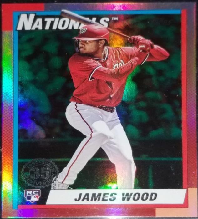 James Wood [Green Crackle Foil] #U90-28