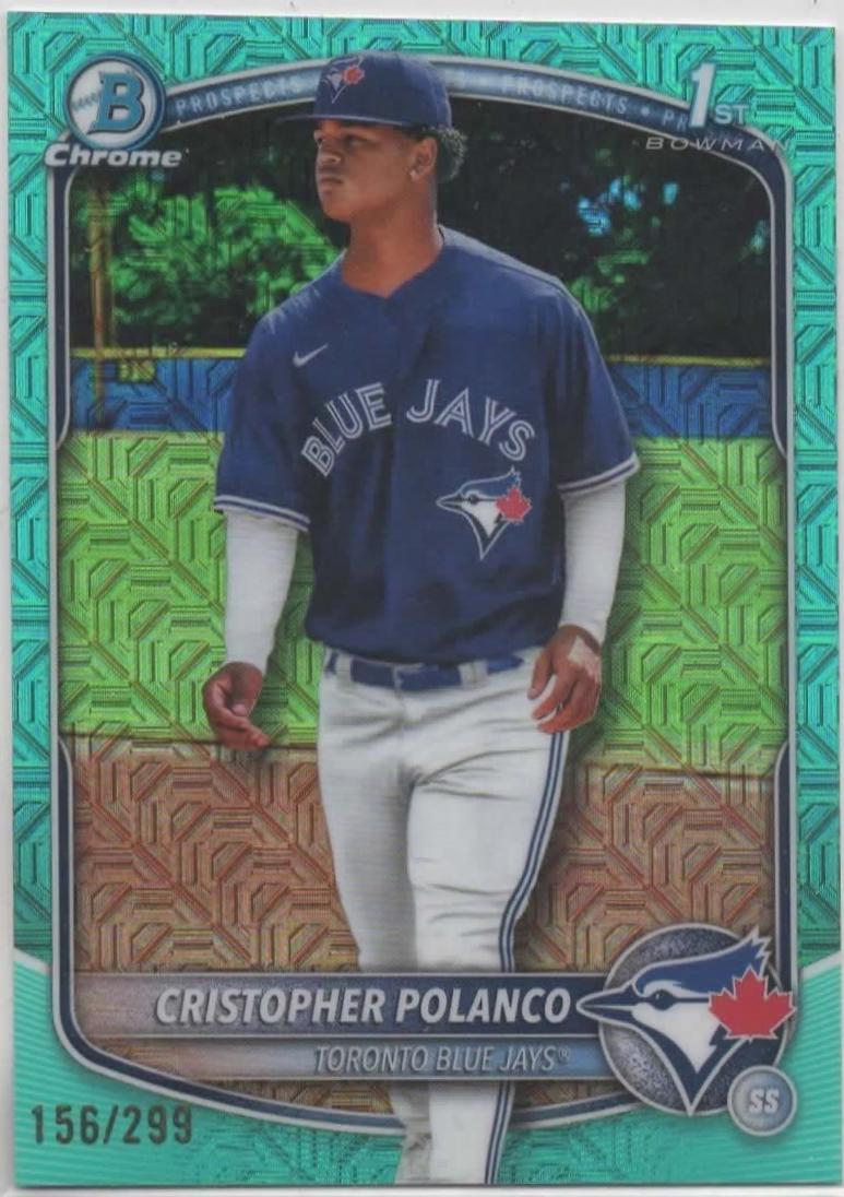 Cristopher Polanco [Aqua Mega Refractor] #BCP-162