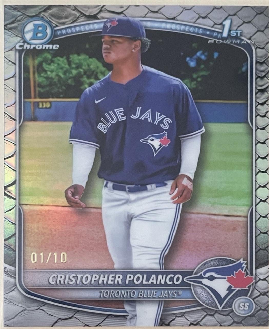 Cristopher Polanco [Black Mega Refractor] #BCP-162