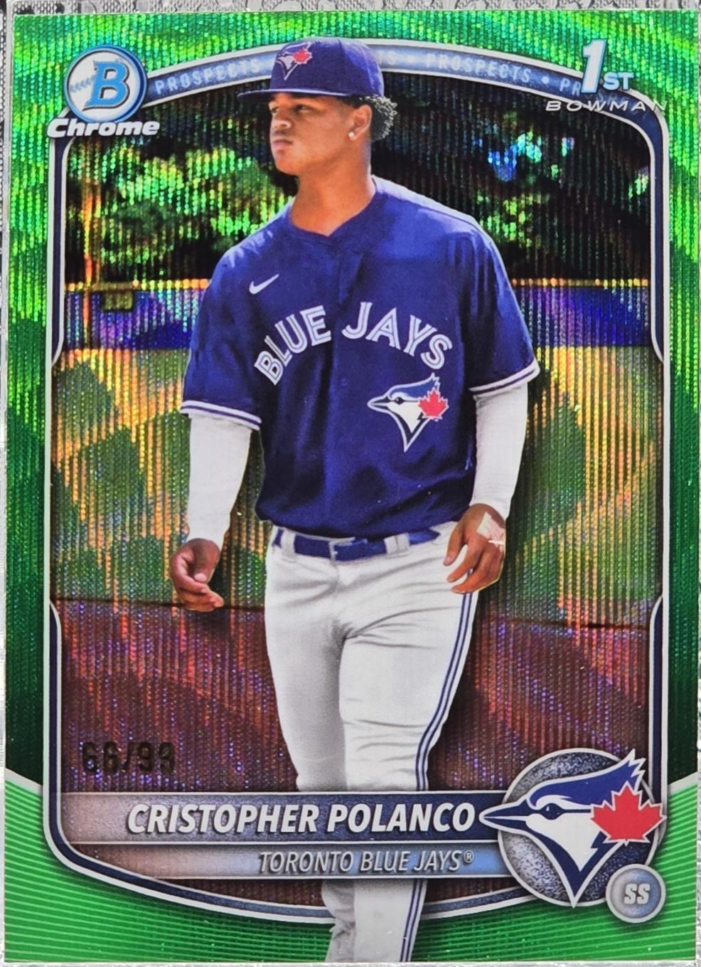 Cristopher Polanco [Green Mega Refractor] #BCP-162