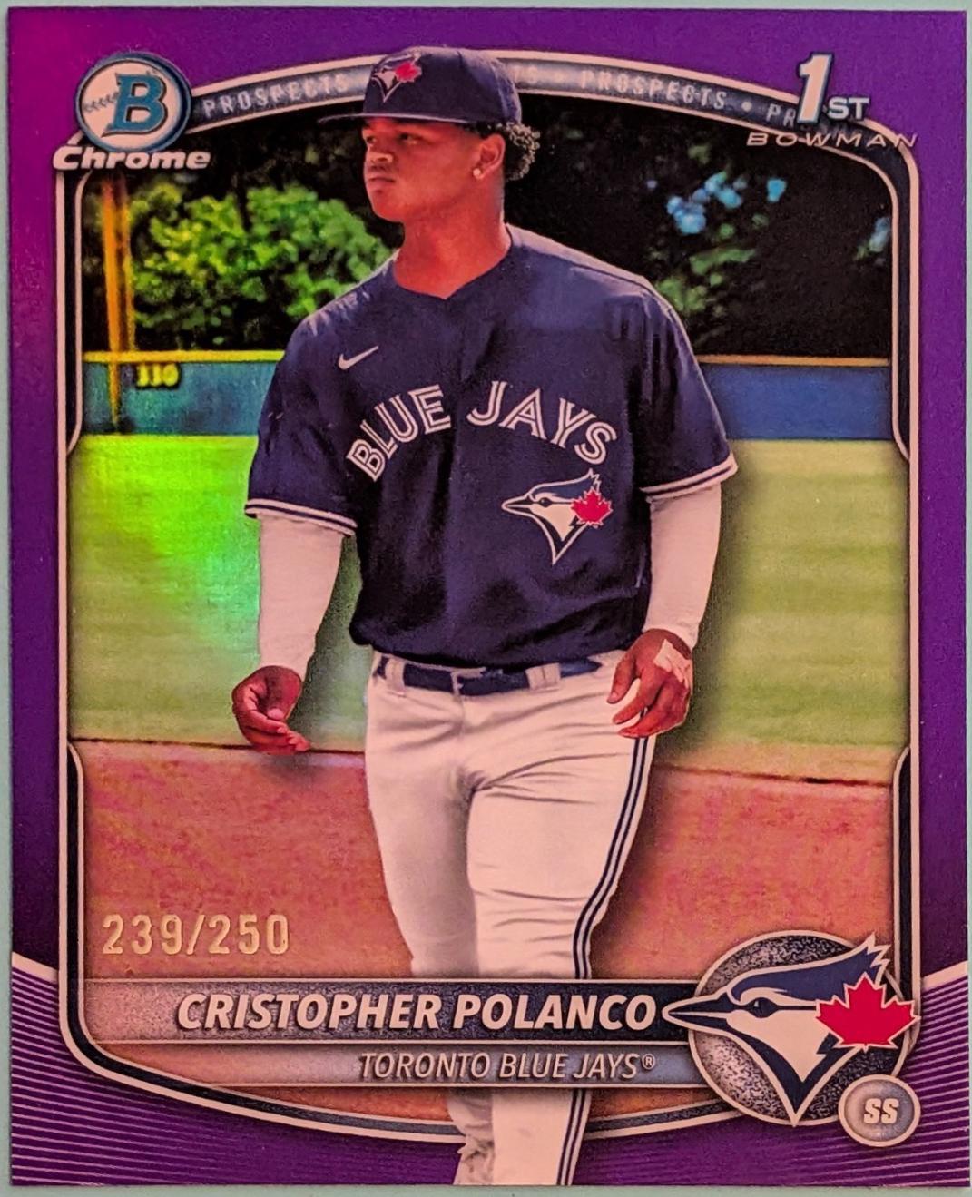 Cristopher Polanco [Purple Mega Refractor] #BCP-162
