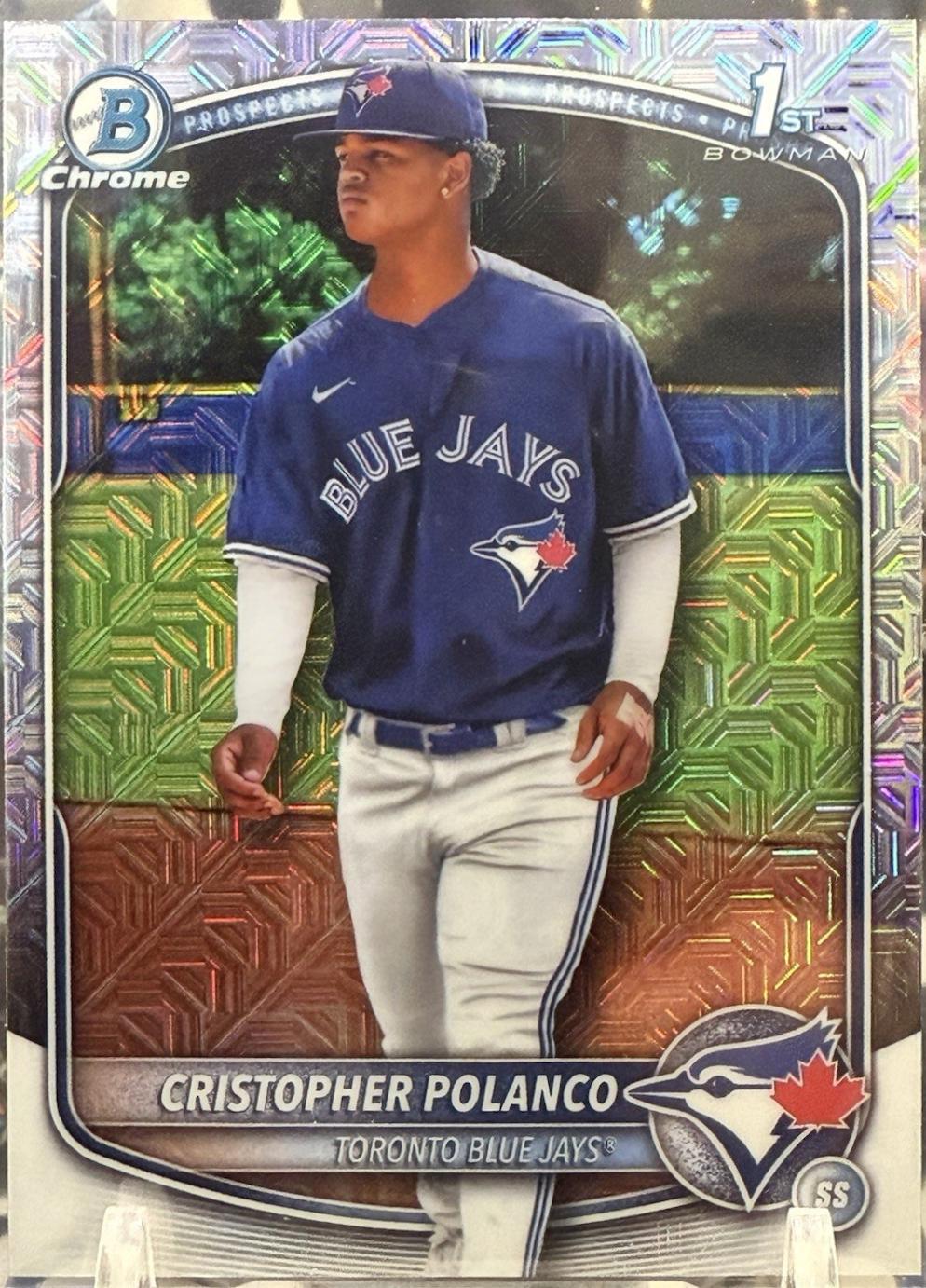 Cristopher Polanco [Rose Gold Mojo Mega Refractor] #BCP-162
