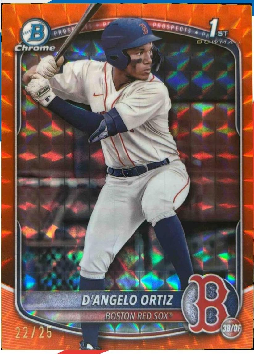 D'Angelo Ortiz [Orange Geometric] #BCP-61