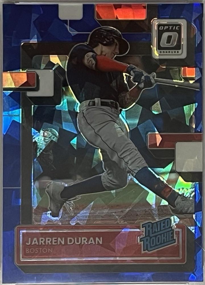 Jarren Duran [Cracked Ice Blue] #40