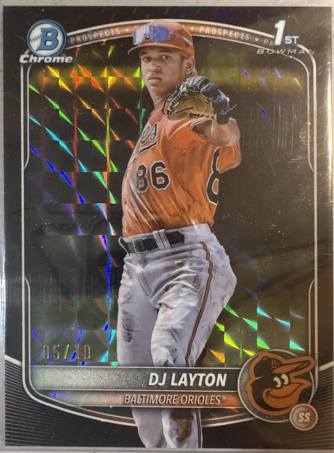 DJ Layton [Black Geometric Refractor] #BCP-252