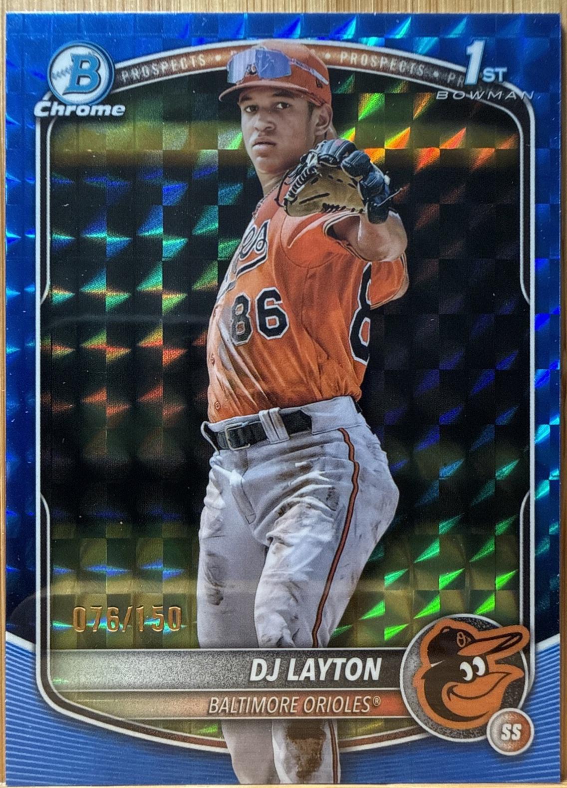 DJ Layton [Blue Geometric Refractor] #BCP-252