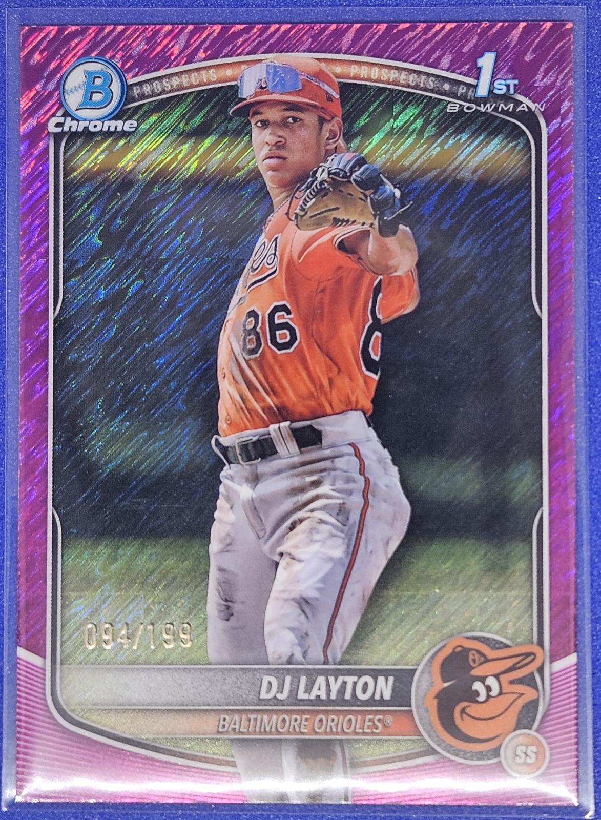 DJ Layton [Fuchsia Shimmer Refractor] #BCP-252