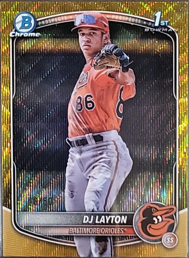 DJ Layton [Gold Wave Refractor] #BCP-252