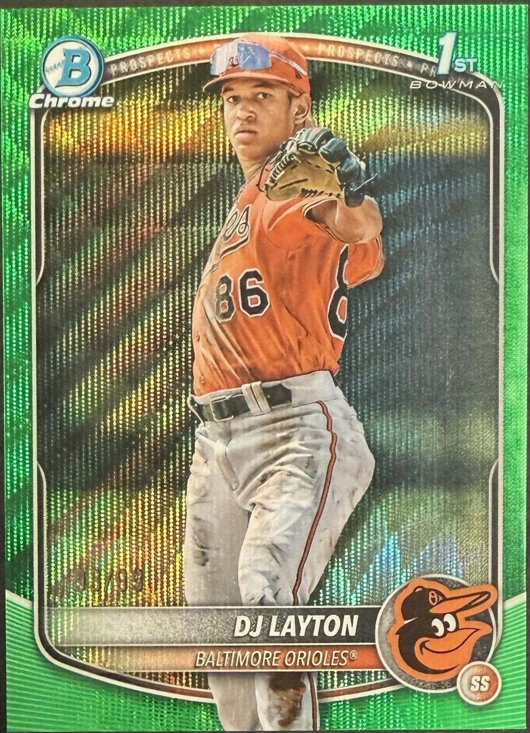 DJ Layton [Green Wave Refractor] #BCP-252