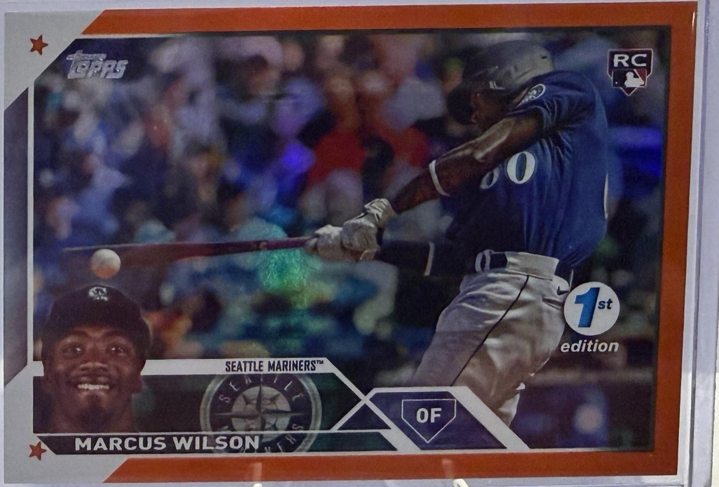 Marcus Wilson [1st Edition Orange] #138