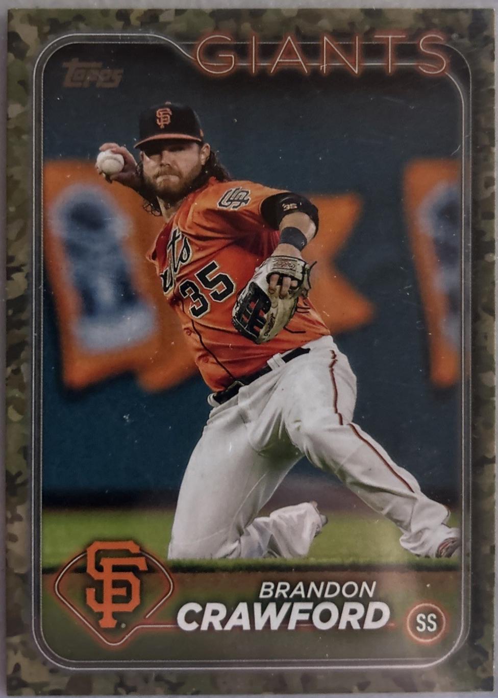 Brandon Crawford [Memorial Day Camo] #416