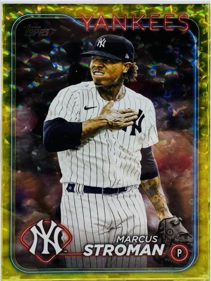 Marcus Stroman [Yellow Crackle Foil] #631