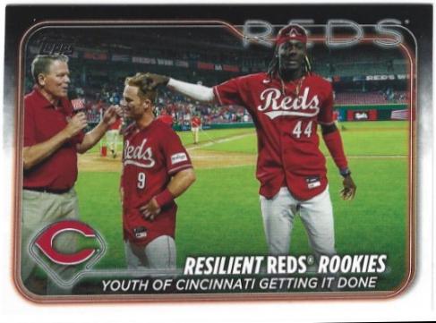 Resilient Reds Rookies [First Card] #133
