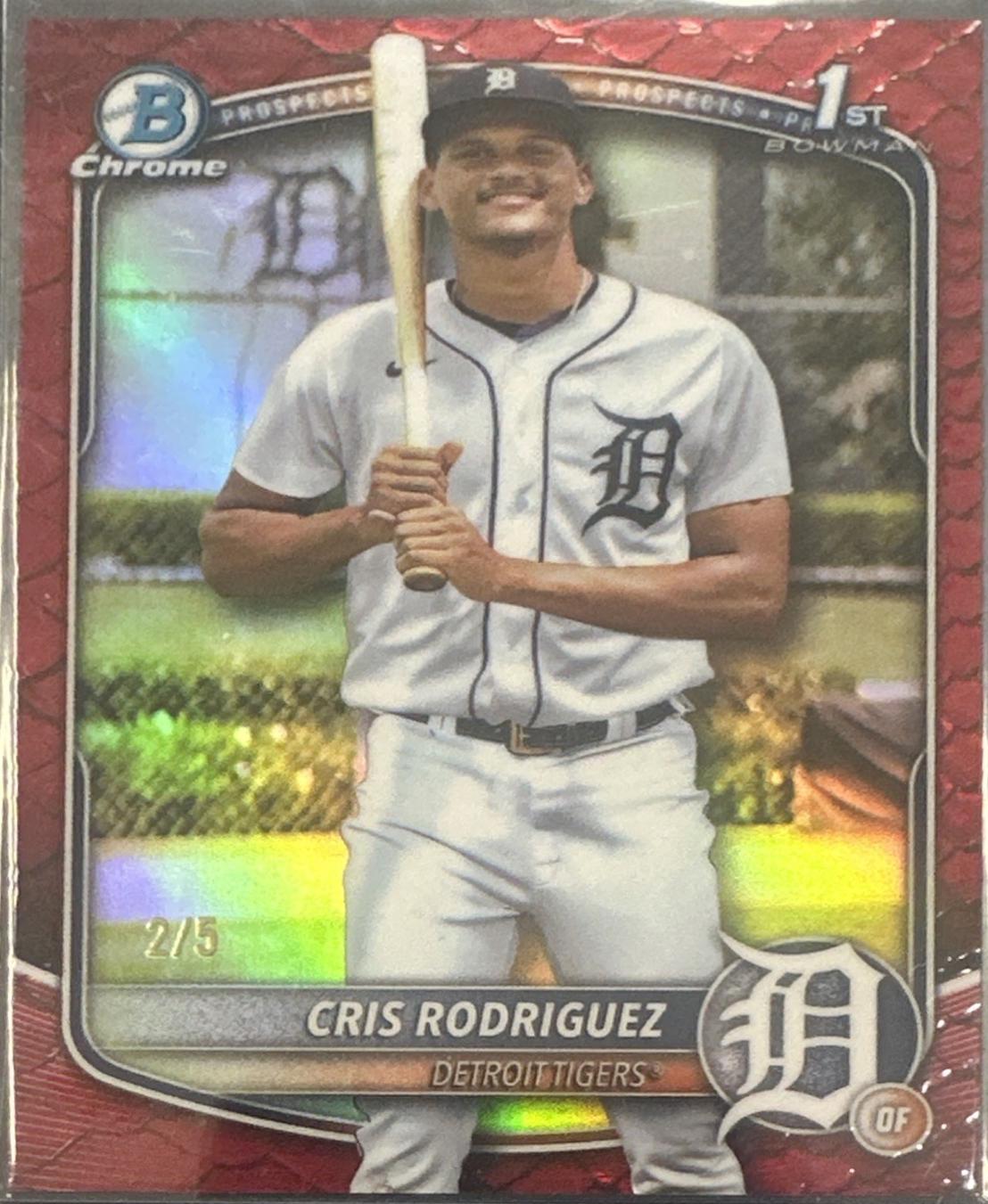 Cris Rodriguez [Reptilian Red Refractor] #BCP-250
