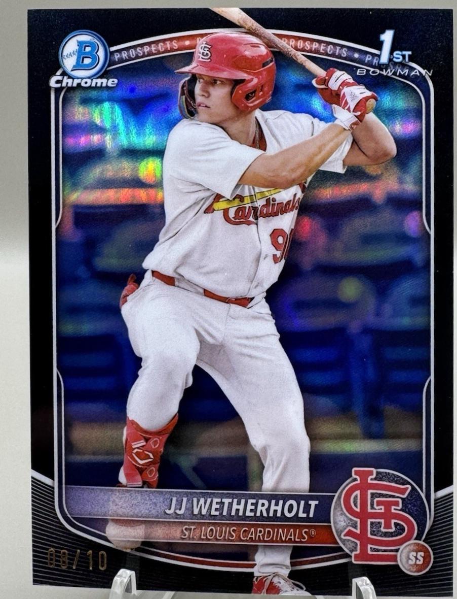 JJ Wetherholt [Black Refractor] #BCP-22