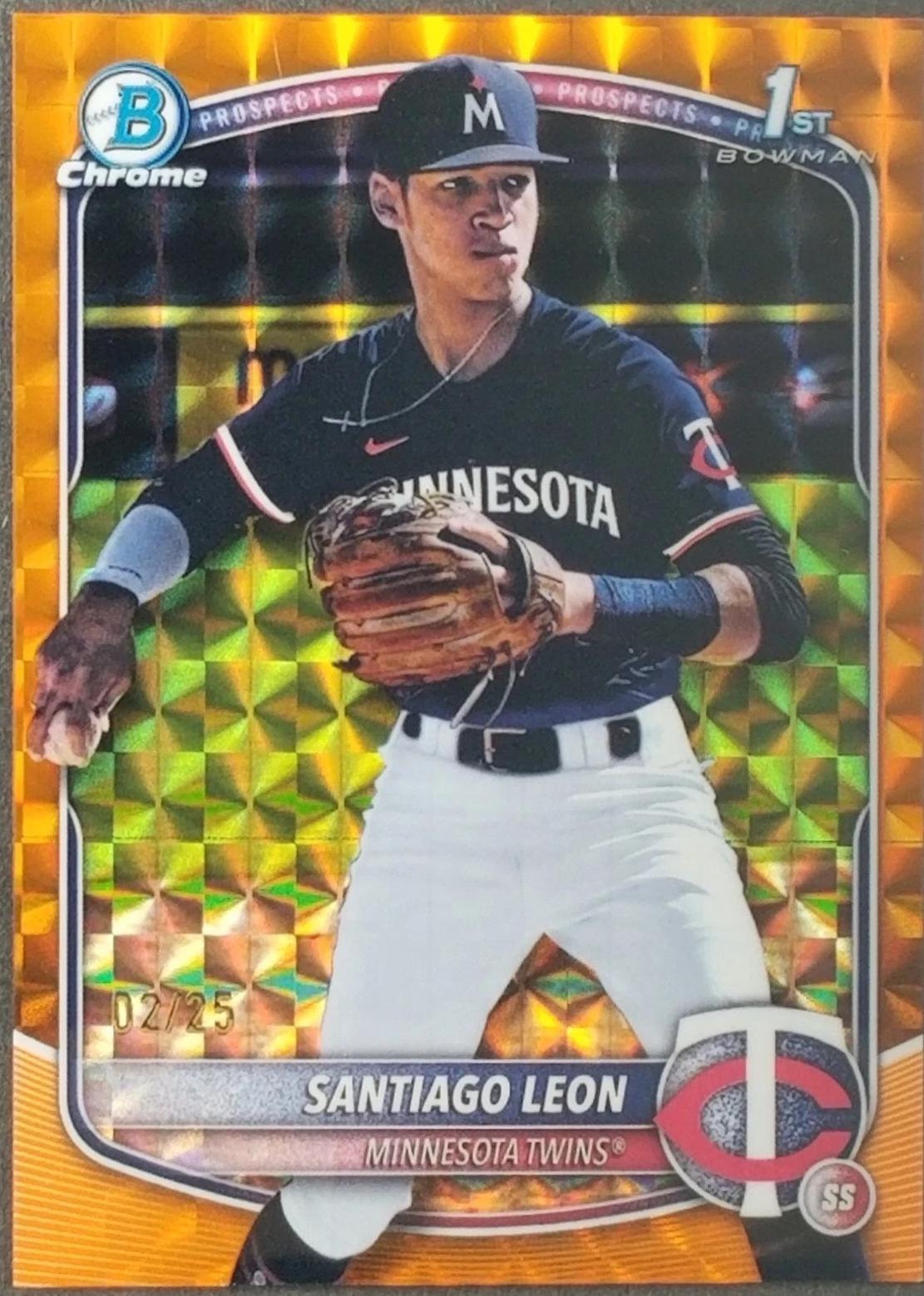 Santiago Leon [Orange Geometric] #BCP-247