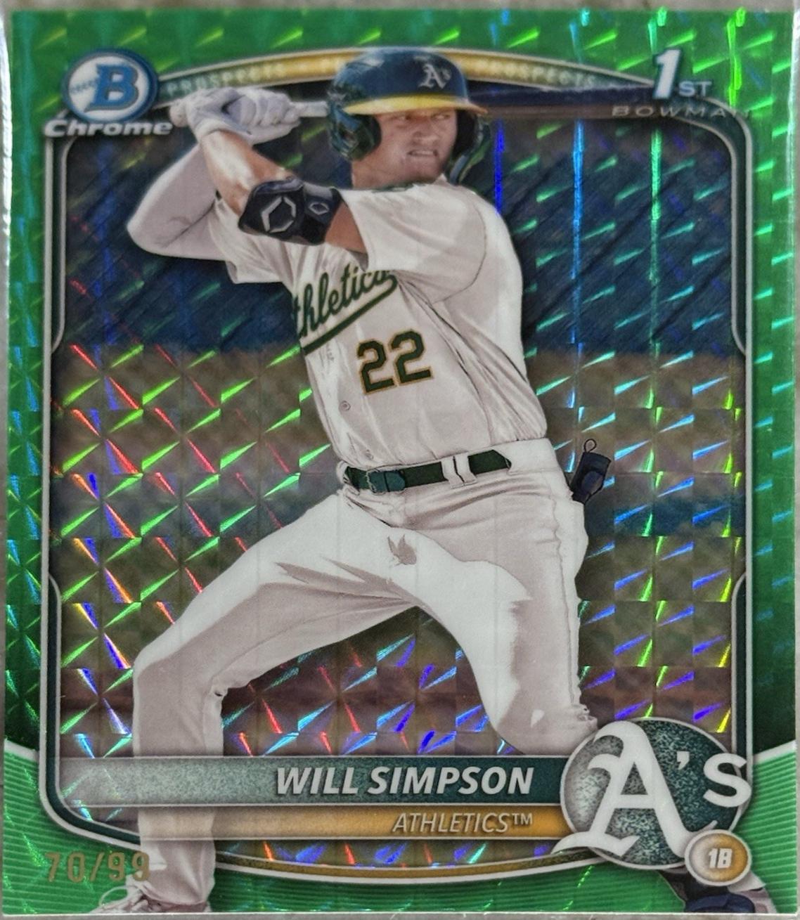 Will Simpson [Green Geometric] #BCP-35