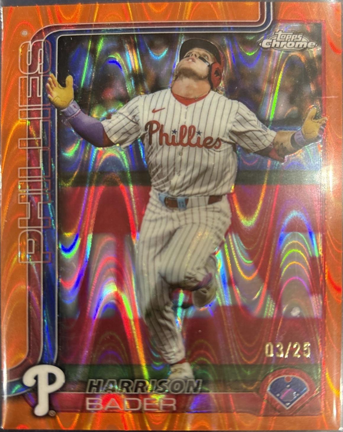 Harrison Bader [Orange Raywave] #62
