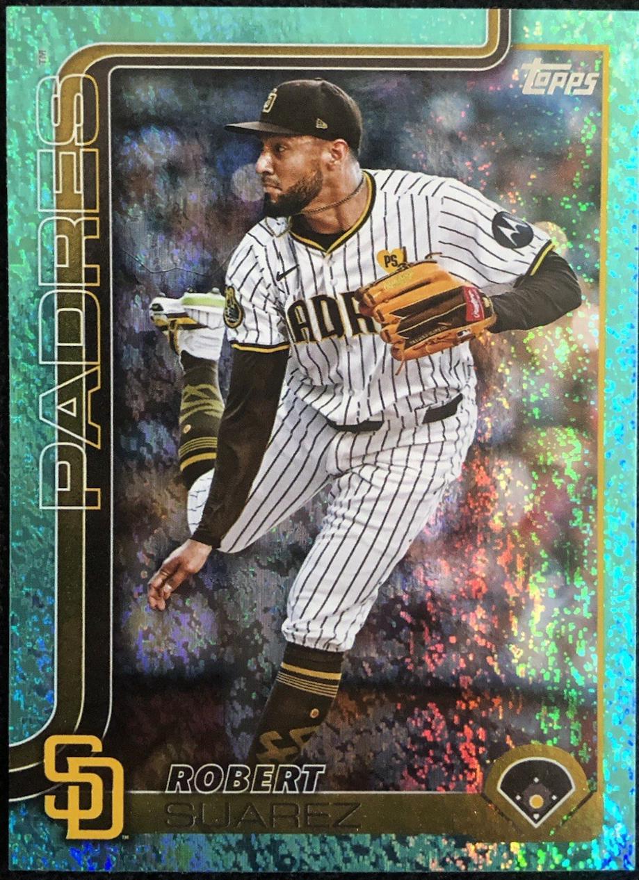 Robert Suarez [Aqua Holo Foil] #633