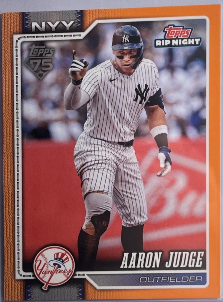 Aaron Judge [Orange Sandglitter] #1