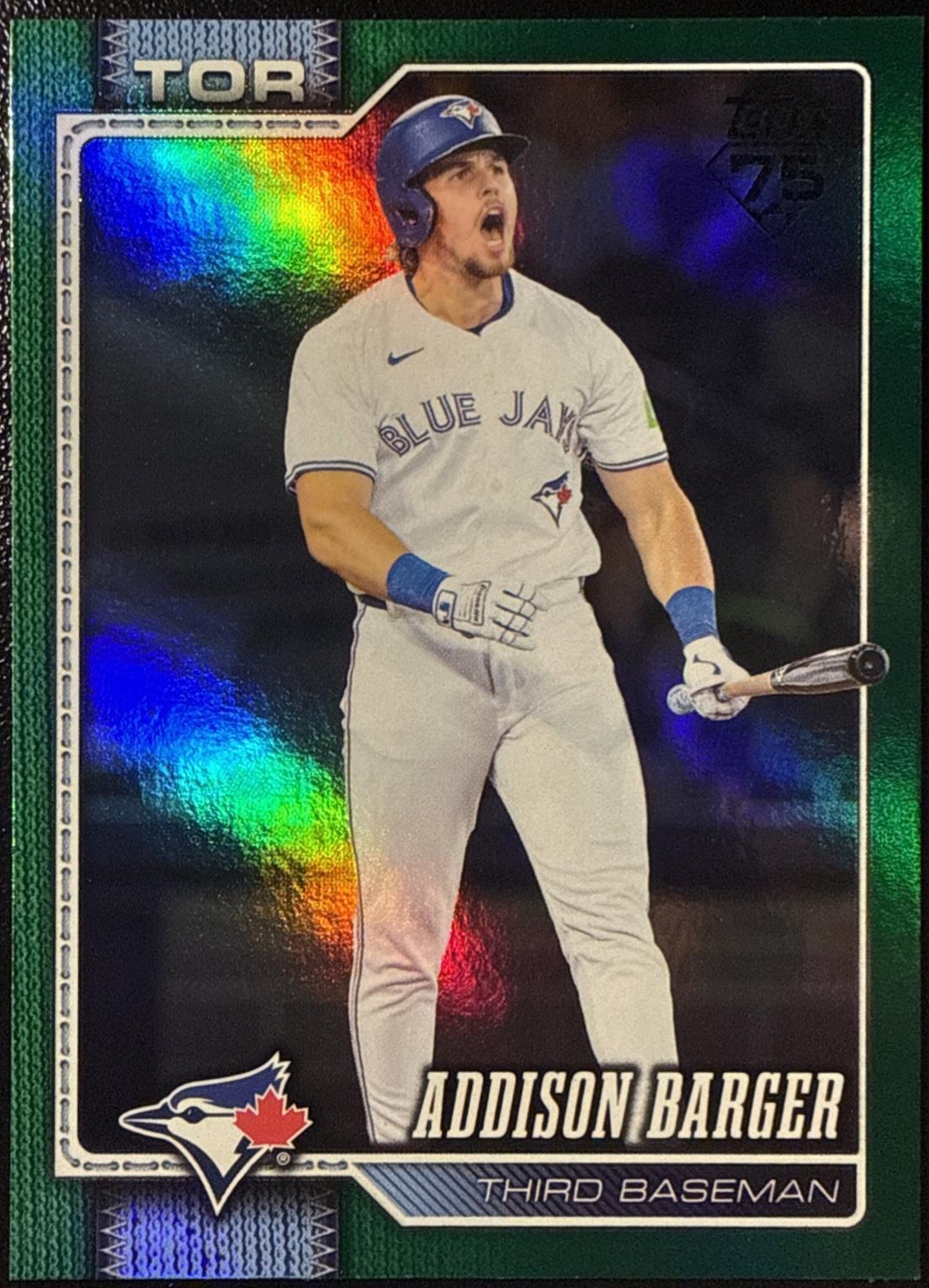 Addison Barger [Green Rainbow] #241