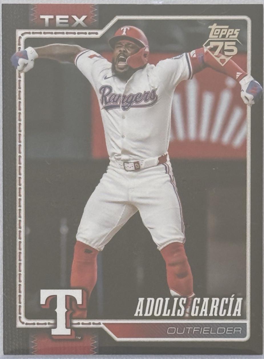 Adolis Garcia [Black Border] #318