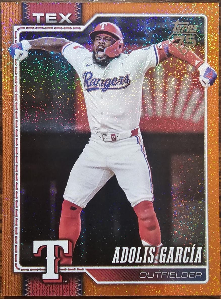 Adolis Garcia [Orange Sandglitter] #318